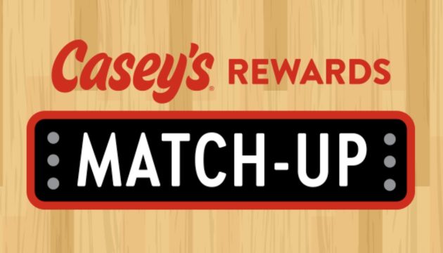 Casey’s Rewards “Match-Up” Instant Win Game (Select States – 240,000 Winners)